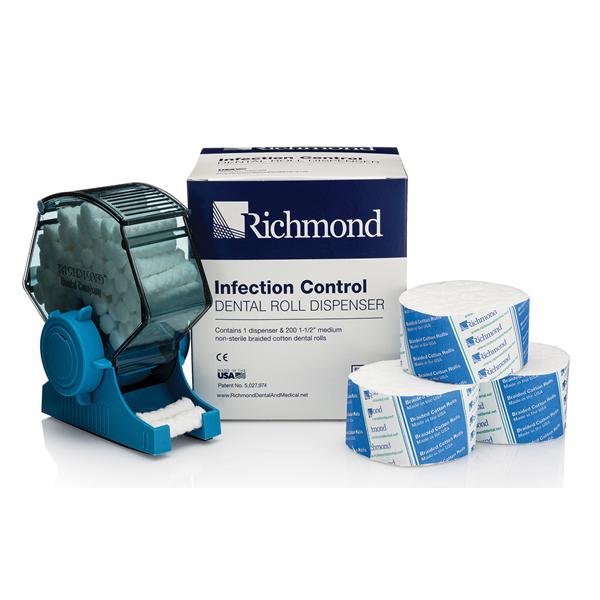 Dispenser Dental Roll IC Blue Each